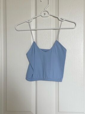 Free People : intimately periwinkle Spaghetti Strap Crop Top - Size XS/S NWOT
